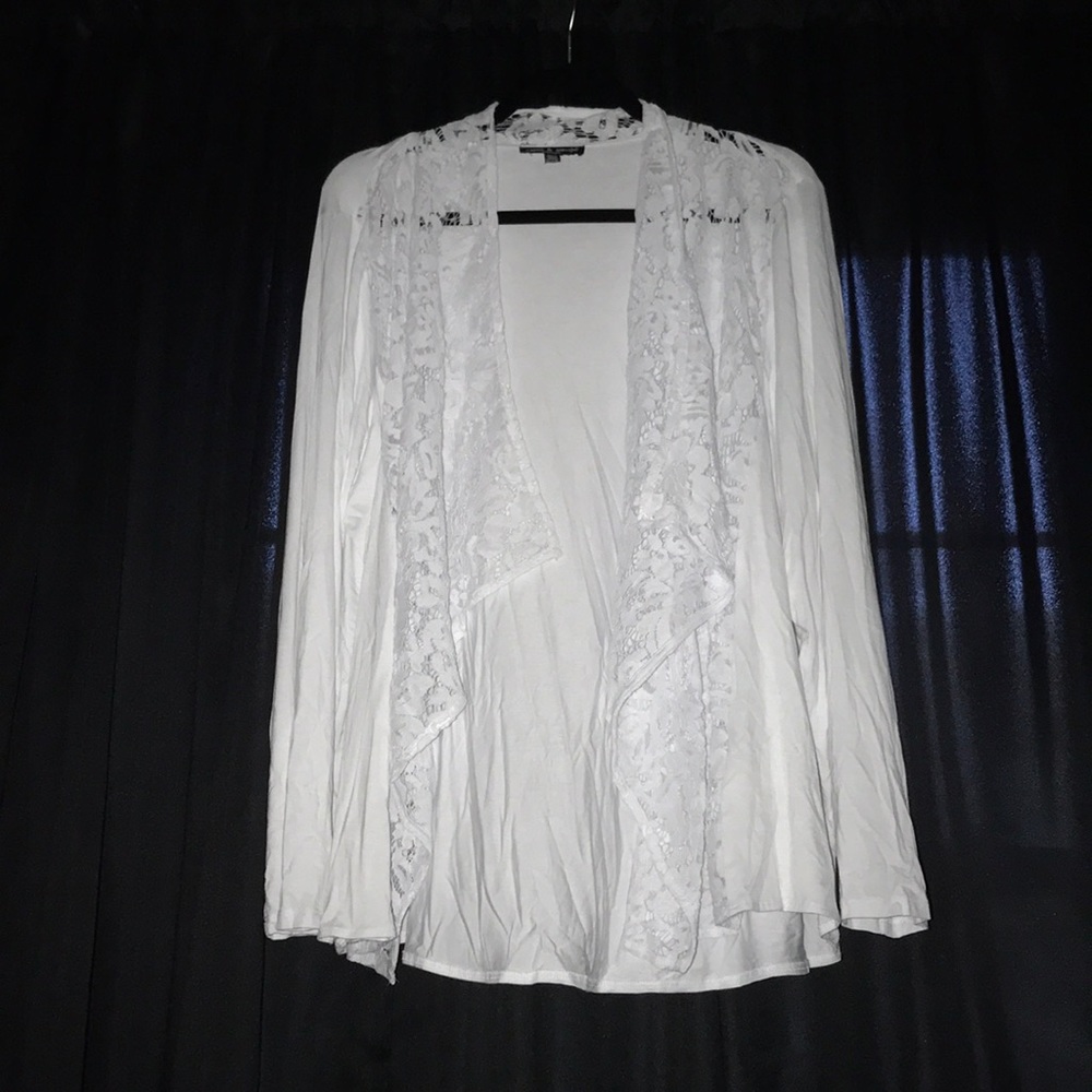 Light white cardigan